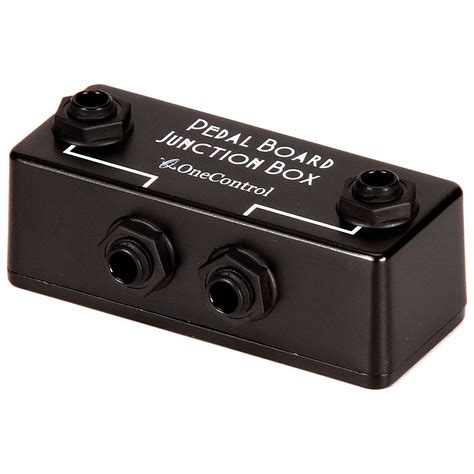 one control looperpedalboard junction box|pedal board junction box.